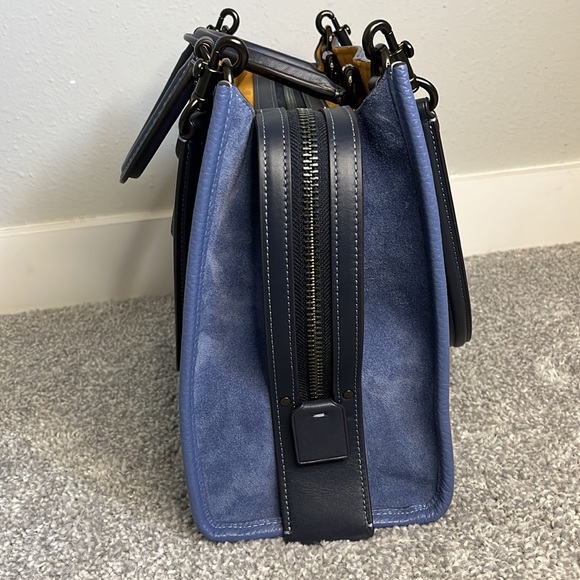 SOLD Coach Rogue Colorblock Chambray - Picture 3 of 7